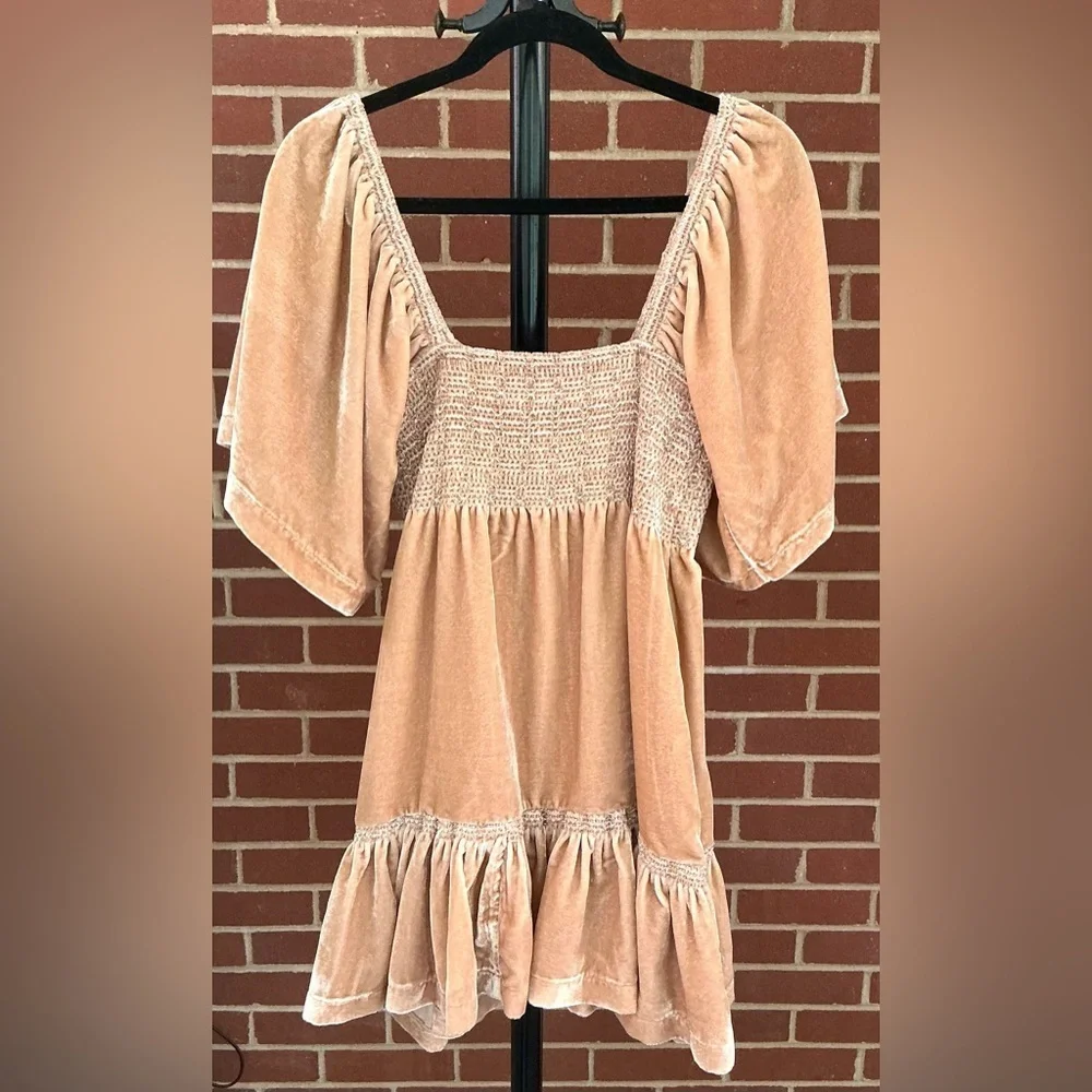 Free People Easy to Love Mini Dress | Coastal Cowgirl 🍑 Boho Soft Girl Coquette - Picture 4 of 9